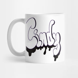 Top 10 best personalised gifts Cindy black drips personalised personalized  custom name Cindy Mug